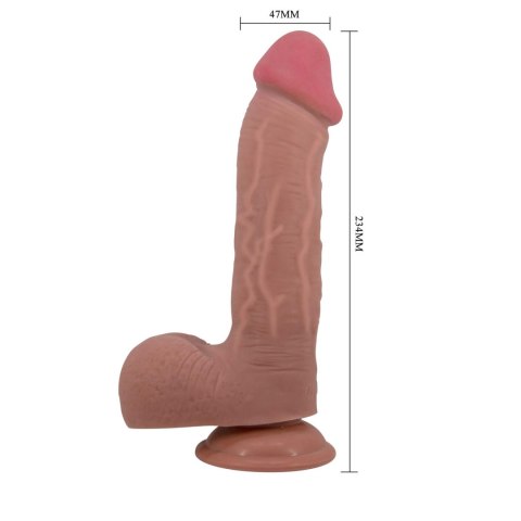 BAILE - Sliding Skin 9,2'' Suction base TPR Baile - Boys of Toys Sp. z. o.o. (dystrybutor)