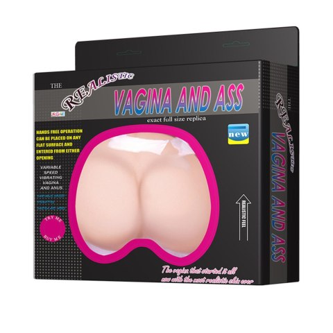 BAILE- VAGINA AND ASS, Heating function Vibration Baile - Boys of Toys Sp. z. o.o. (dystrybutor)
