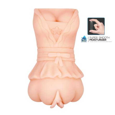 CRAZY BULL - Realistic Vagina Masturbator, Vibration Water lubricant, 3 AAA batteries Baile - Boys of Toys Sp. z. o.o. (dystrybutor)