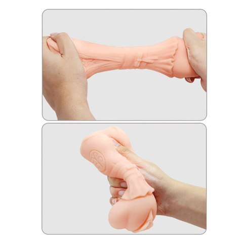 CRAZY BULL - Realistic Vagina Masturbator, Vibration Water lubricant, 3 AAA batteries Baile - Boys of Toys Sp. z. o.o. (dystrybutor)