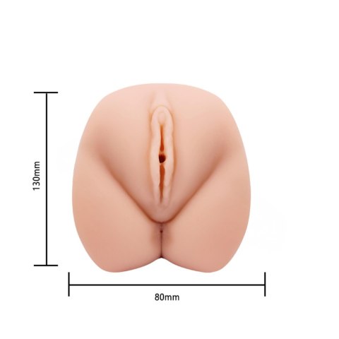 CRAZY BULL- VIOLET REALISTIC VAGINA, Vibration Baile - Boys of Toys Sp. z. o.o. (dystrybutor)