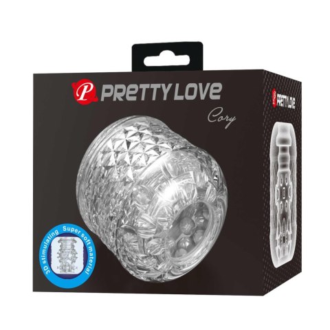 PRETTY LOVE - Masturbator Cary - Transparent Baile - Boys of Toys Sp. z. o.o. (dystrybutor)