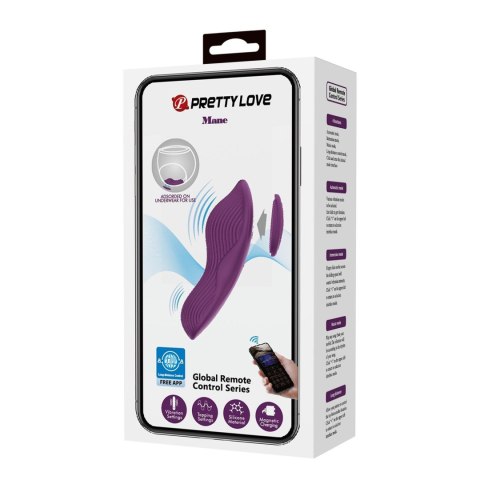 MANE, 10 vibration functions Mobile APP remote control Baile - Boys of Toys Sp. z. o.o. (dystrybutor)