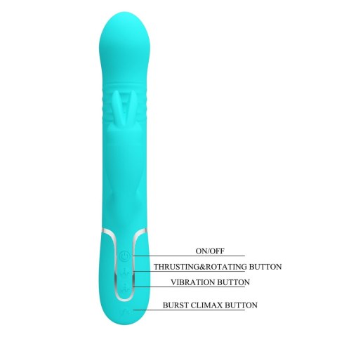 PRETTY LOVE - Coale Twinkled Tenderness, 7 vibration functions 4 rotation functions 4 thrusting settings Baile - Boys of Toys Sp. z. o.o. (dystrybutor)