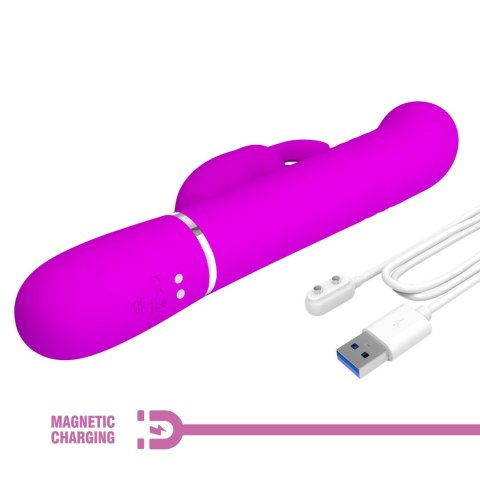 PRETTY LOVE - Coale Twinkled Tenderness Purple, 7 vibration functions 4 rotation functions 4 thrusting settings Baile - Boys of Toys Sp. z. o.o. (dystrybutor)