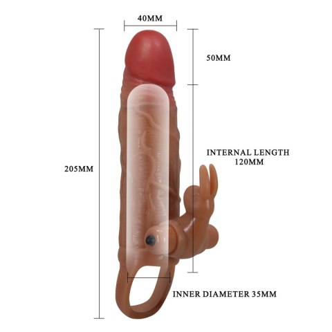 PRETTY LOVE - Osmar, 20,5 cm, 10 Wibracji, TPR Pretty Love