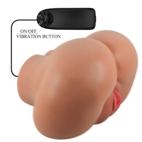 LUNA, Double-entry masturbator's realistic vagina or anus Crazy Bull