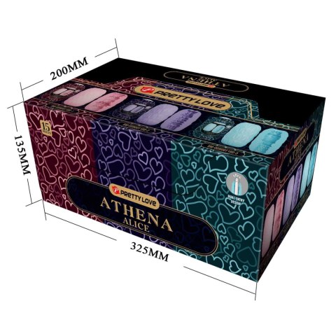 Masturbator TPR Pretty Love Athena wodoodporny Pretty Love