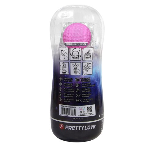PRETTY LOVE - VACUM MASTURBATOR, WATERPROOF, TPE Pretty Love