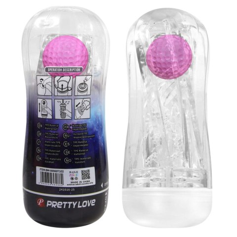 PRETTY LOVE - VACUM MASTURBATOR, WATERPROOF, TPE Pretty Love