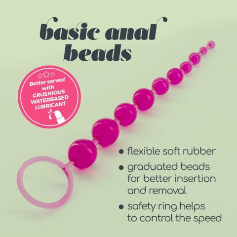10 BEAD ANAL CHAIN CRUSHIOUS PINK Crushious - Lunyvan S.L.