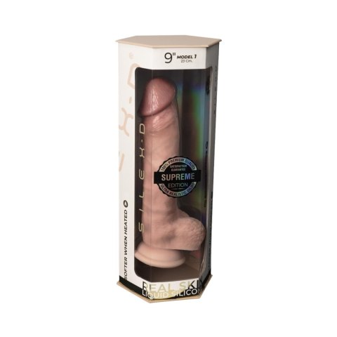 Dildo Silexd Premium Real Skin Model 1 cielisty 23 cm Silexd
