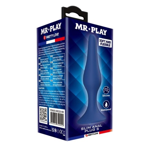 MR. Play Slim Anal Plug S Baile - Boys of Toys Sp. z. o.o. (dystrybutor)