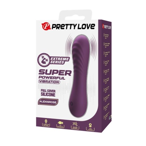 Pretty Love AlexisRose Purple - Powerful Vibrator Baile - Boys of Toys Sp. z. o.o. (dystrybutor)