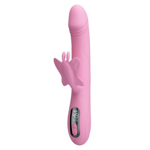 Pretty Love Bella Pink - Butterfly Rabbit Vibrator Baile - Boys of Toys Sp. z. o.o. (dystrybutor)
