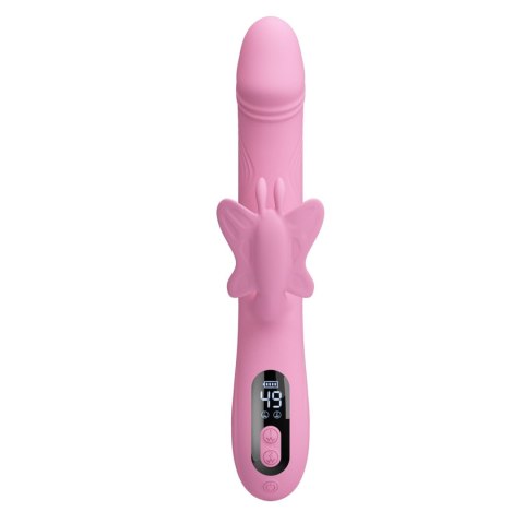 Pretty Love Bella Pink - Butterfly Rabbit Vibrator Baile - Boys of Toys Sp. z. o.o. (dystrybutor)