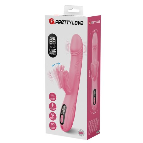 Pretty Love Bella Pink - Butterfly Rabbit Vibrator Baile - Boys of Toys Sp. z. o.o. (dystrybutor)