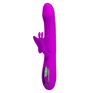 Pretty Love Bella Purple - Butterfly Rabbit Vibrator Baile - Boys of Toys Sp. z. o.o. (dystrybutor)