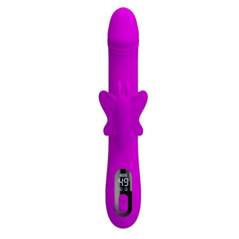 Pretty Love Bella Purple - Butterfly Rabbit Vibrator Baile - Boys of Toys Sp. z. o.o. (dystrybutor)