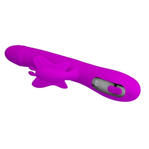Pretty Love Bella Purple - Butterfly Rabbit Vibrator Baile - Boys of Toys Sp. z. o.o. (dystrybutor)