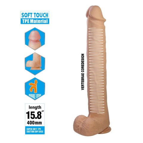 Pretty Love Pat - Realistic Dildo 15.8" Baile - Boys of Toys Sp. z. o.o. (dystrybutor)