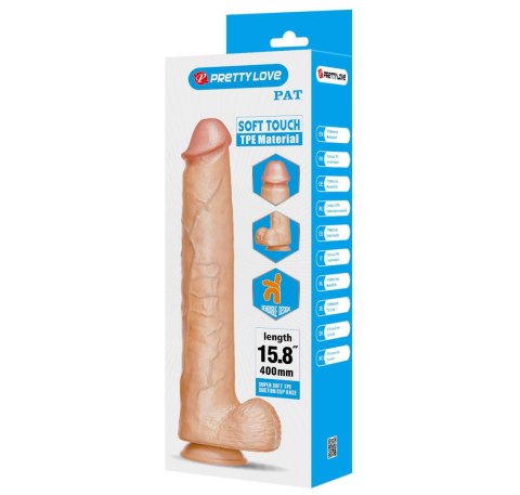 Pretty Love Pat - Realistic Dildo 15.8" Baile - Boys of Toys Sp. z. o.o. (dystrybutor)