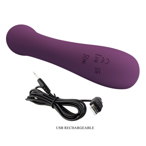 Pretty Love Rosolyn Purple - Rabbit Vibrator Baile - Boys of Toys Sp. z. o.o. (dystrybutor)