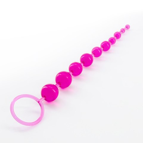 10 BEAD ANAL CHAIN CRUSHIOUS PINK Crushious