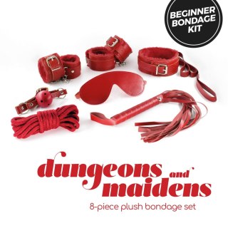 CRUSHIOUS DUNGEONS & MAIDENS BDSM KIT RED Crushious