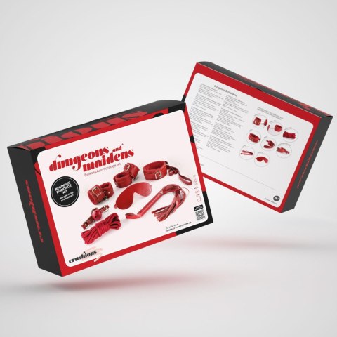 CRUSHIOUS DUNGEONS & MAIDENS BDSM KIT RED Crushious