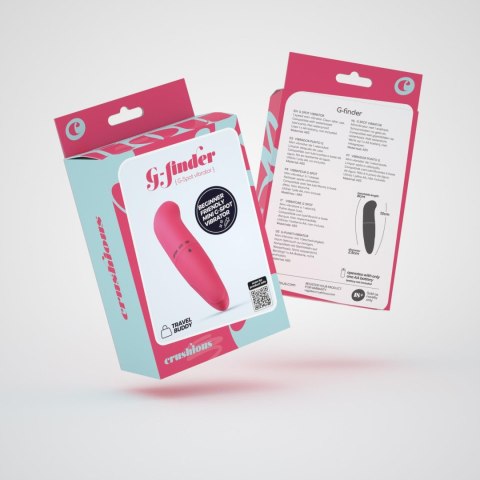 CRUSHIOUS G-FINDER MINI MASSAGER PINK Crushious
