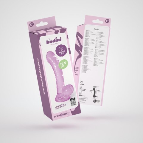CRUSHIOUS HUDINI JELLY ANAL DILDO PURPLE Crushious