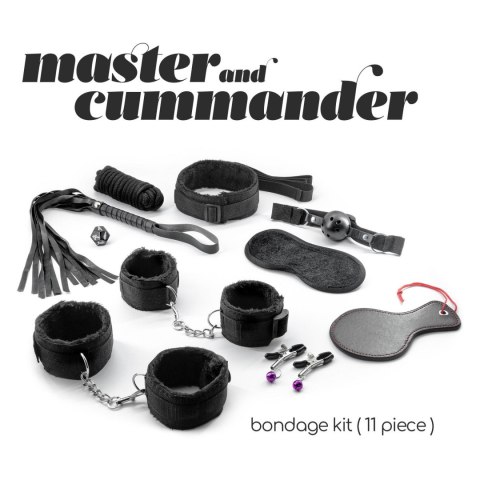 CRUSHIOUS MASTER & CUMMANDER 11 PIECE BONDAGE KIT Crushious