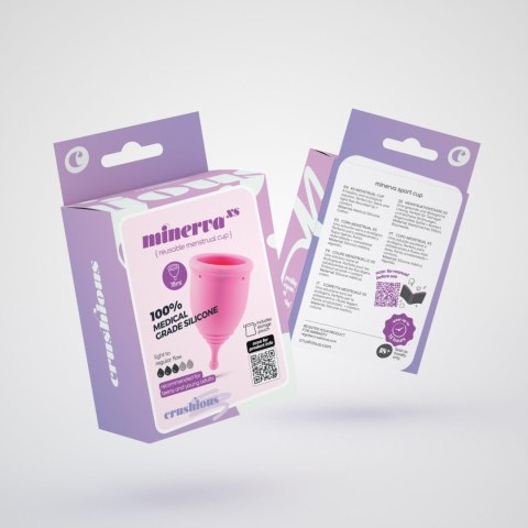 CRUSHIOUS MINERVA XS MENSTRUAL CUP WITH POUCH Crushious - Lunyvan S.L.