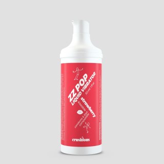 CRUSHIOUS ZZ POP LIQUID VIBRATOR STRAWBERRY AROMA 30ML Crushious - Lunyvan S.L.