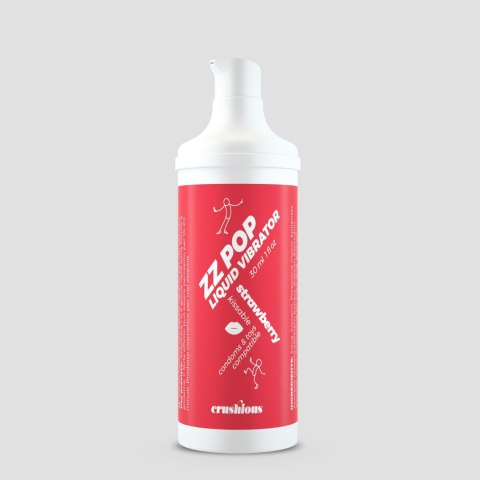 CRUSHIOUS ZZ POP LIQUID VIBRATOR STRAWBERRY AROMA 30ML Crushious