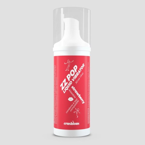 CRUSHIOUS ZZ POP LIQUID VIBRATOR STRAWBERRY AROMA 30ML Crushious