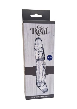 Extension Sleeve Large Transparent SCALA