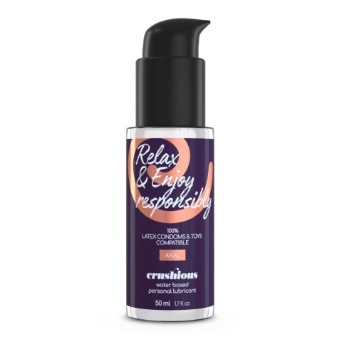 Lubrykant analny wodny Crushious 50 ml z pompką Crushious