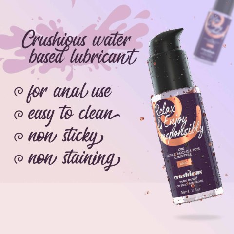 Lubrykant analny wodny Crushious 50 ml z pompką Crushious