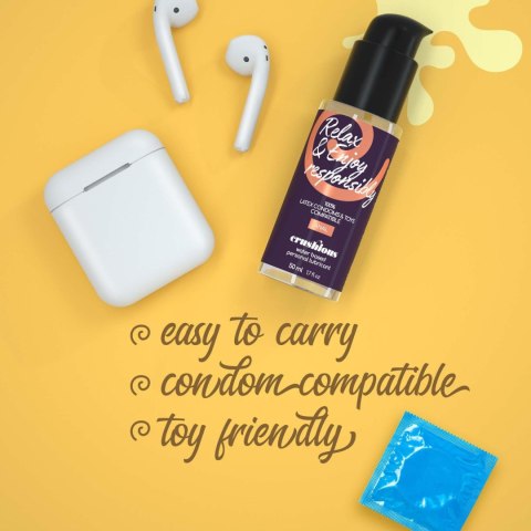 Lubrykant analny wodny Crushious 50 ml z pompką Crushious