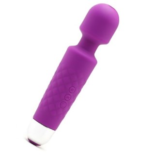 Masażer silikonowy Iwand Power Escorts fioletowy akumulatorowy 20 cm Power Escorts