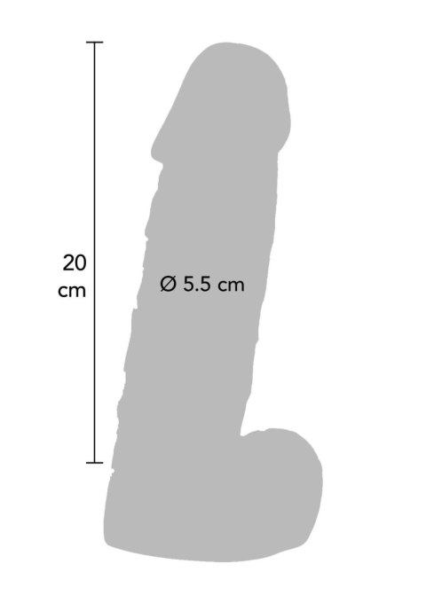 Prince Of Namibia 20 cm Dong Black TOYJOY