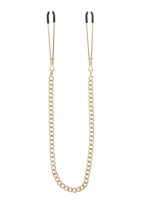 Tweezers With Chain Gold Taboom