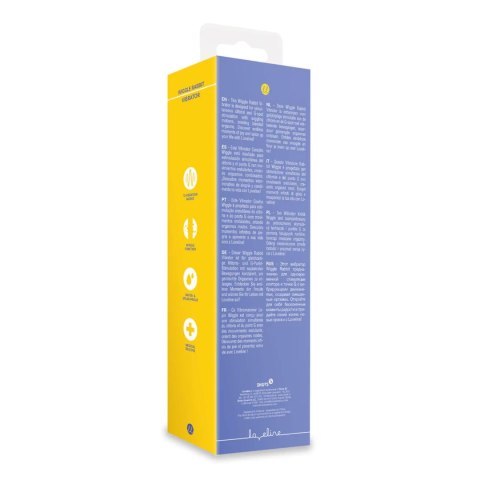 Wiggle Rabbit Vibrator - Jetset Blue SHOTS