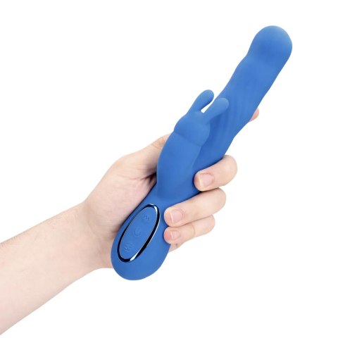Wiggle Rabbit Vibrator - Jetset Blue SHOTS