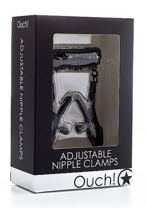 Adjustable Nipple Clamps - Black SHOTS