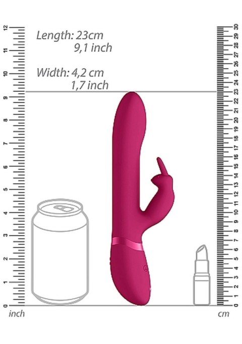 Amoris - Stimulating Beads Rabbit - Pink SHOTS
