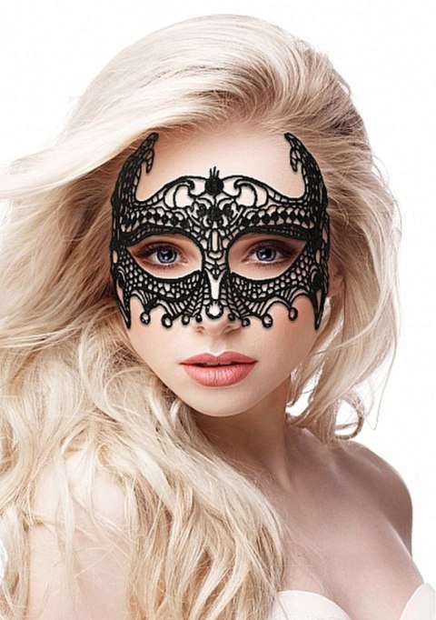 Empress Black Lace Mask - Black SHOTS