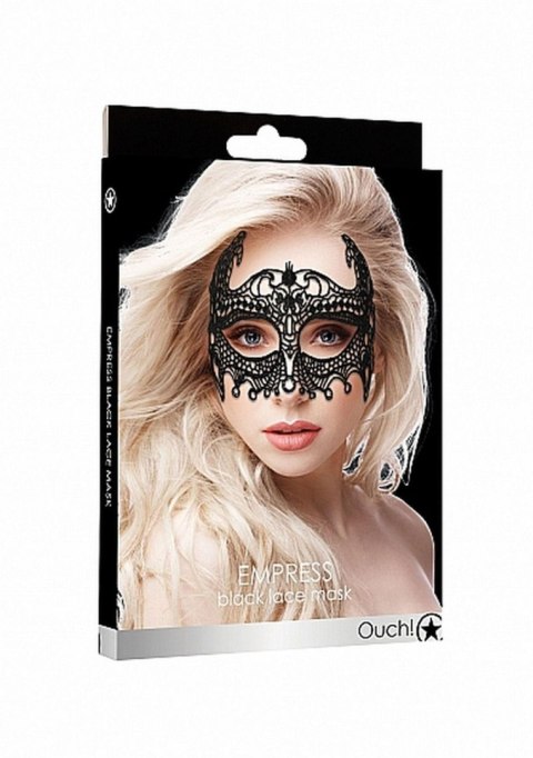 Empress Black Lace Mask - Black SHOTS